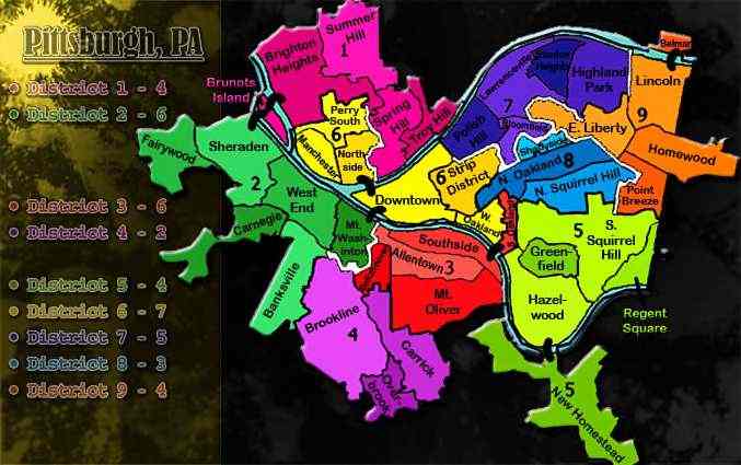 the map
